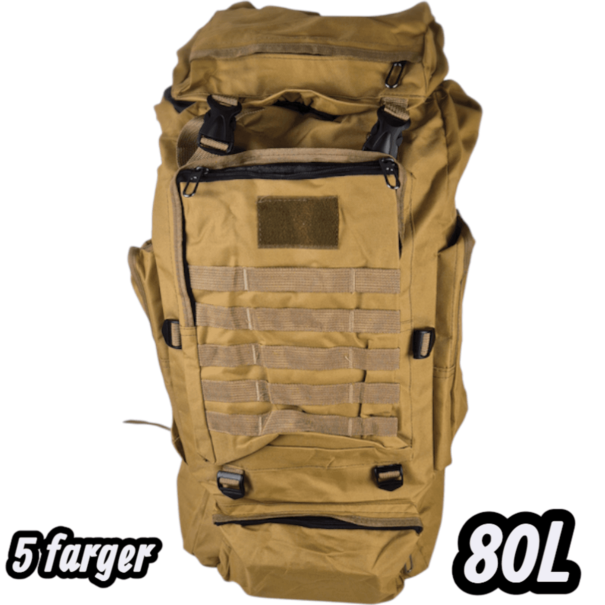 Militærsekk 80L