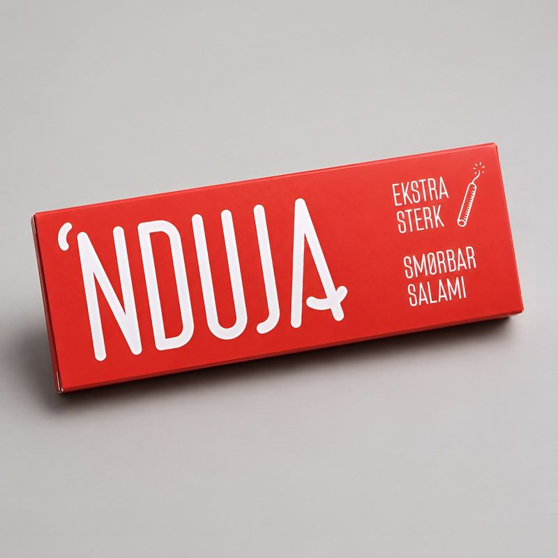 Nduja, Ekstra Sterk, Ask 100g