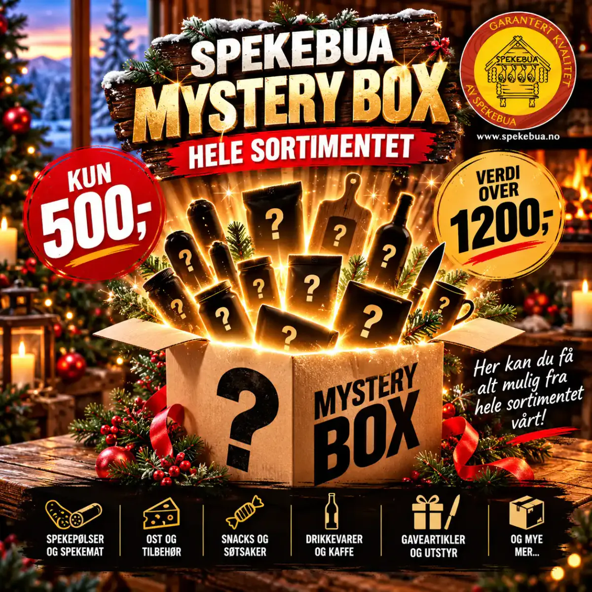 Mysteribox hele sortimentet!!!