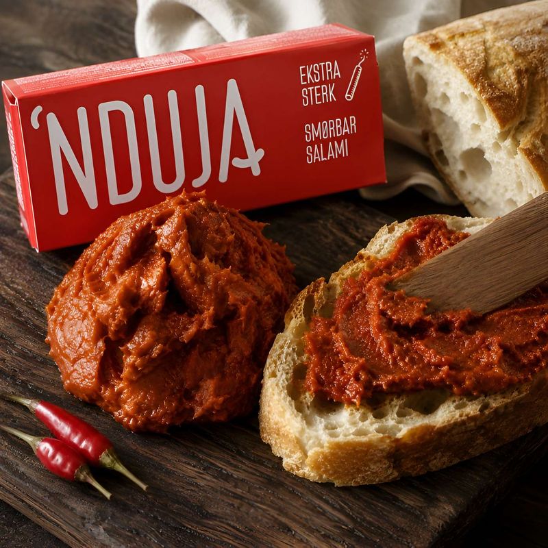 Nduja, Ekstra Sterk, Ask 100g