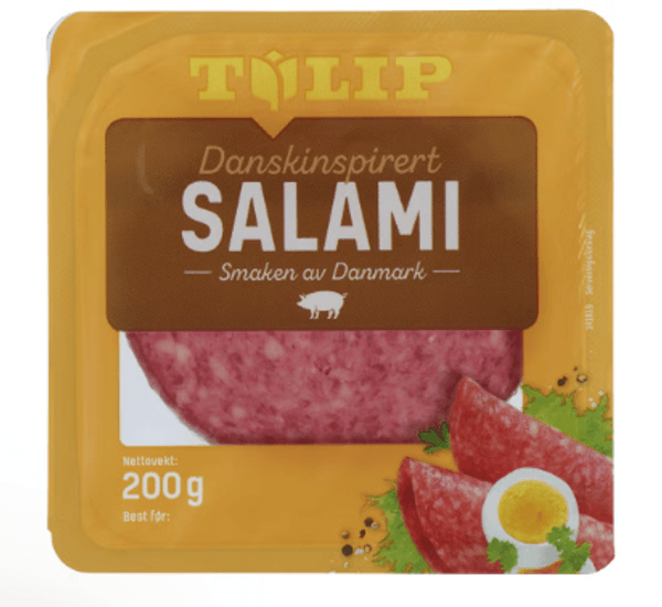 Hovedbilde Dansk Salami Tulip 200g