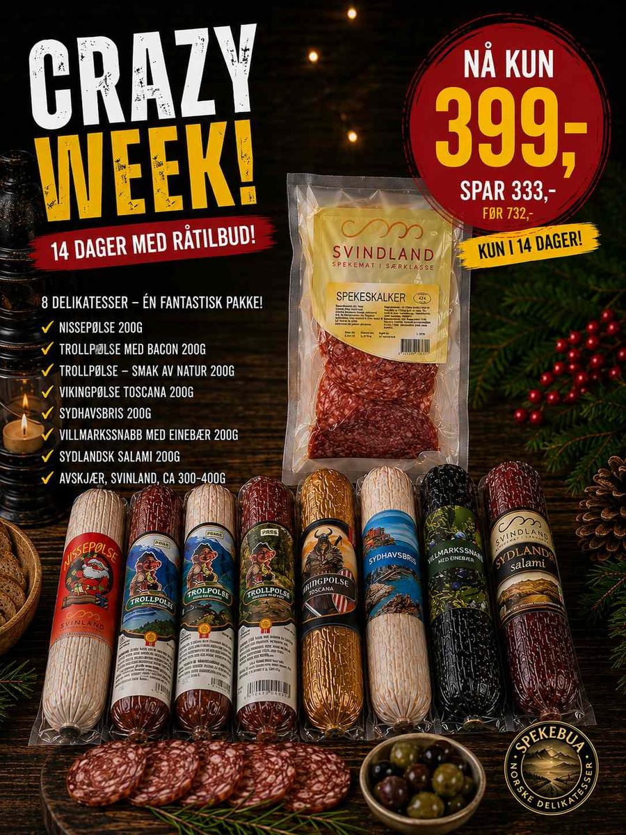 Crazy Weeks Smakspakken #1
