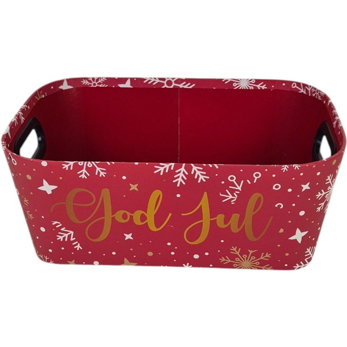 God Jul Gavekurv (Rød)
