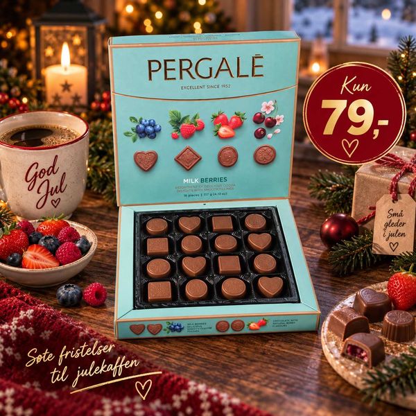 Hovedbilde Julekonfekt Pergale 