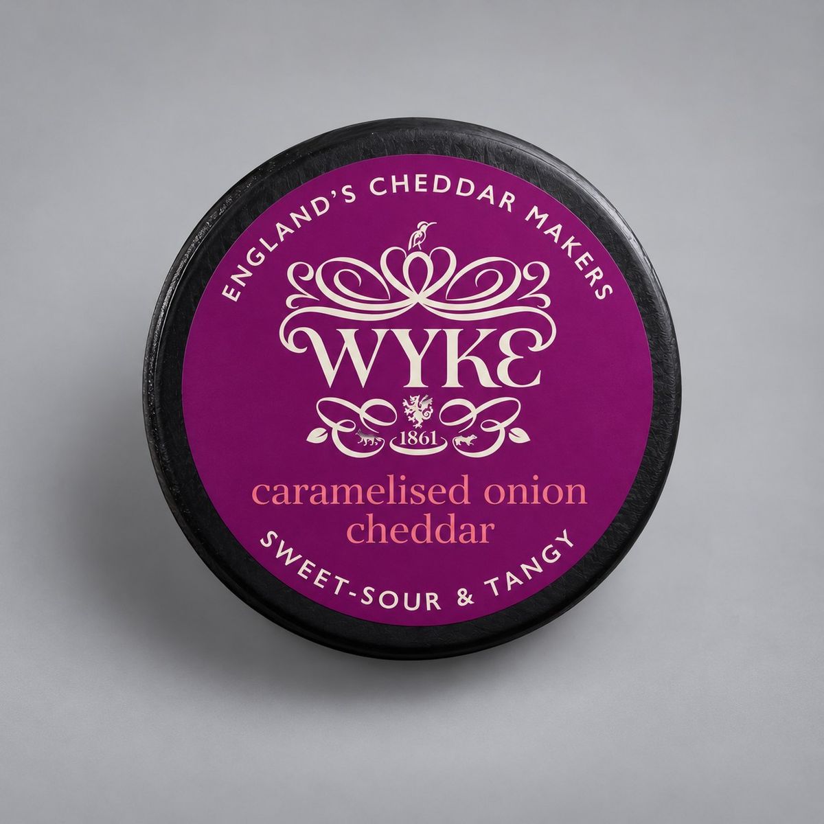 Wyke Caramelised onion Cheddar 100g Sweet, Sour & Tangy