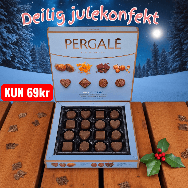 Julekonfekt Pergale 