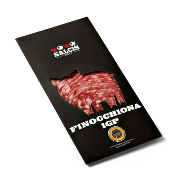 Hovedbilde Finocchiona IGP oppskåret 100g, Salcis (13.08.26)