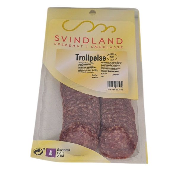 Hovedbilde Trollpølse 70g Svindland