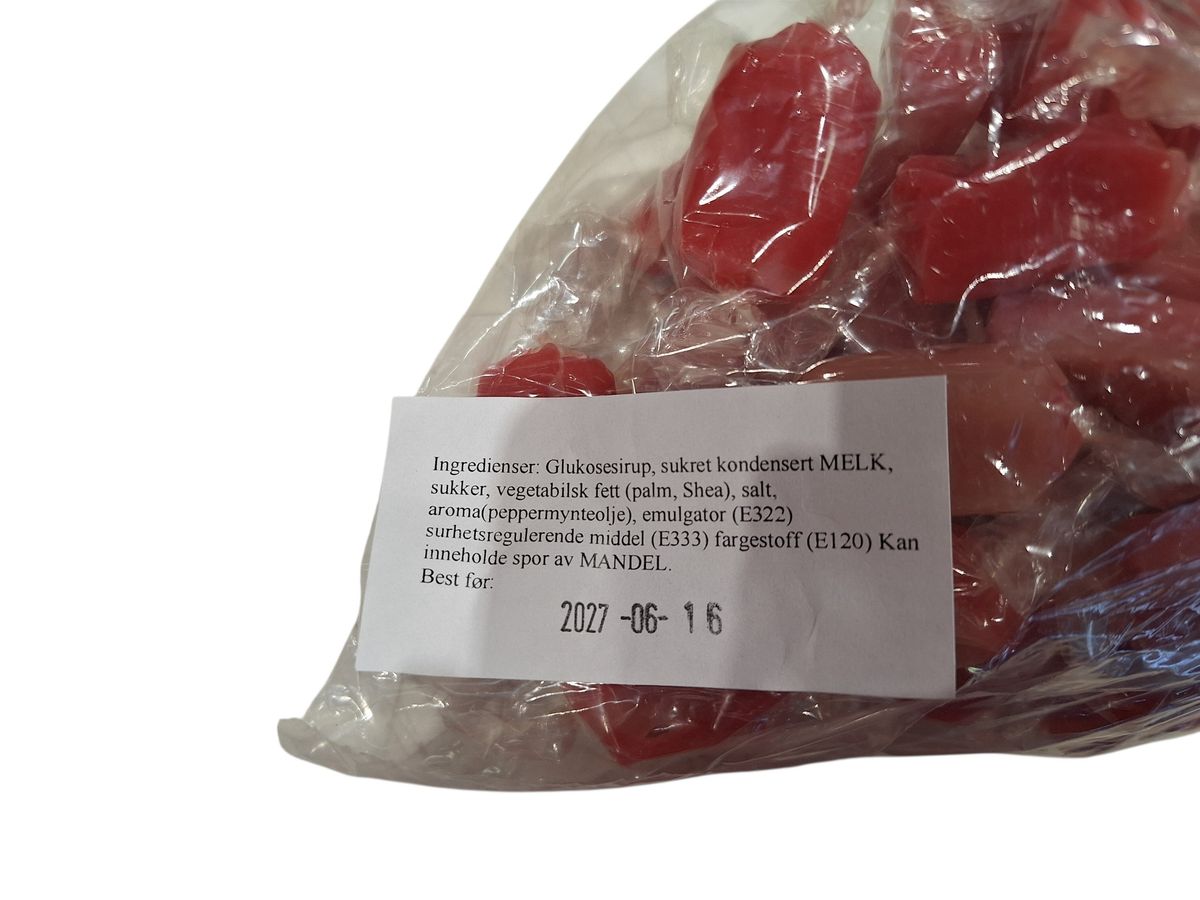 Verdens beste karameller Polkakarameller 400g
