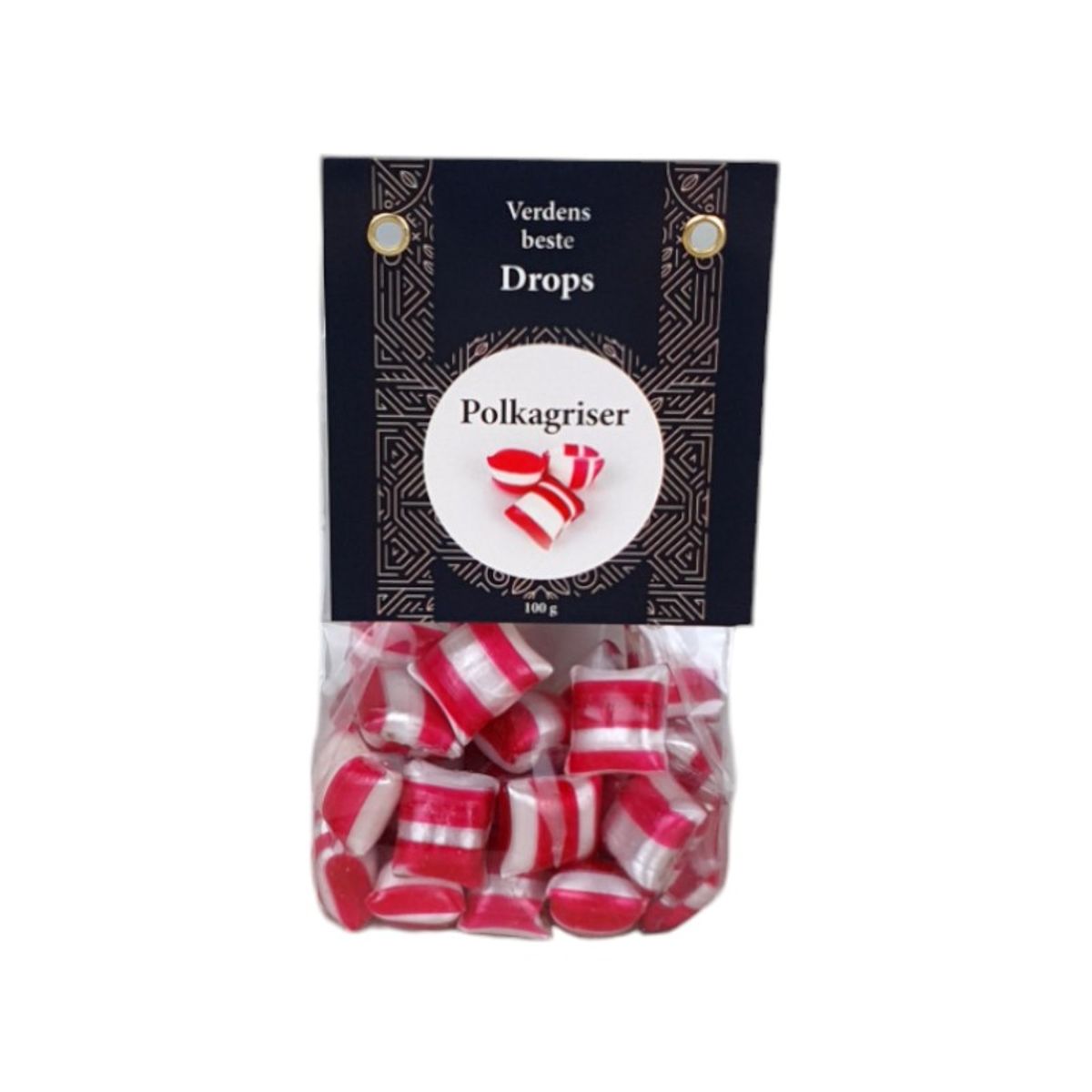 Verdens Beste - Drops, Polka 100g