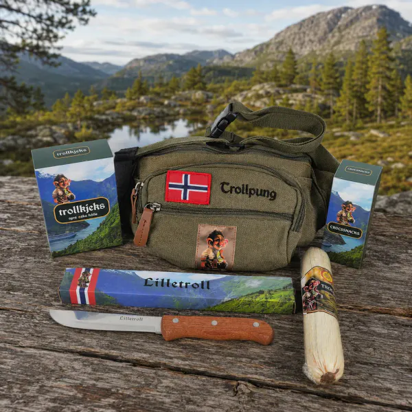 Hovedbilde Trollpung- turpakke med snacks