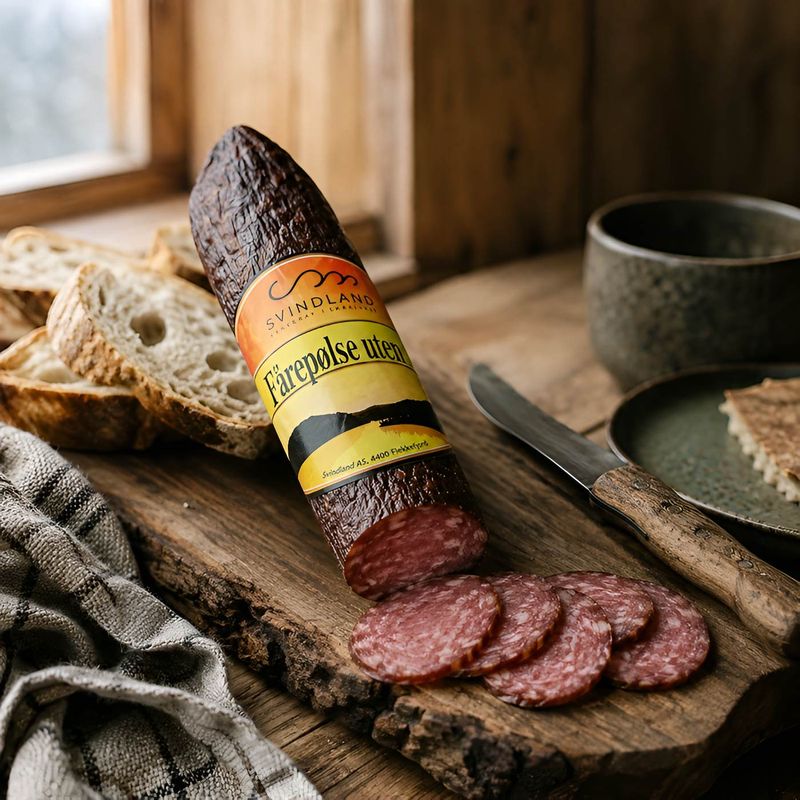 Fårepølse uten svin 200g
