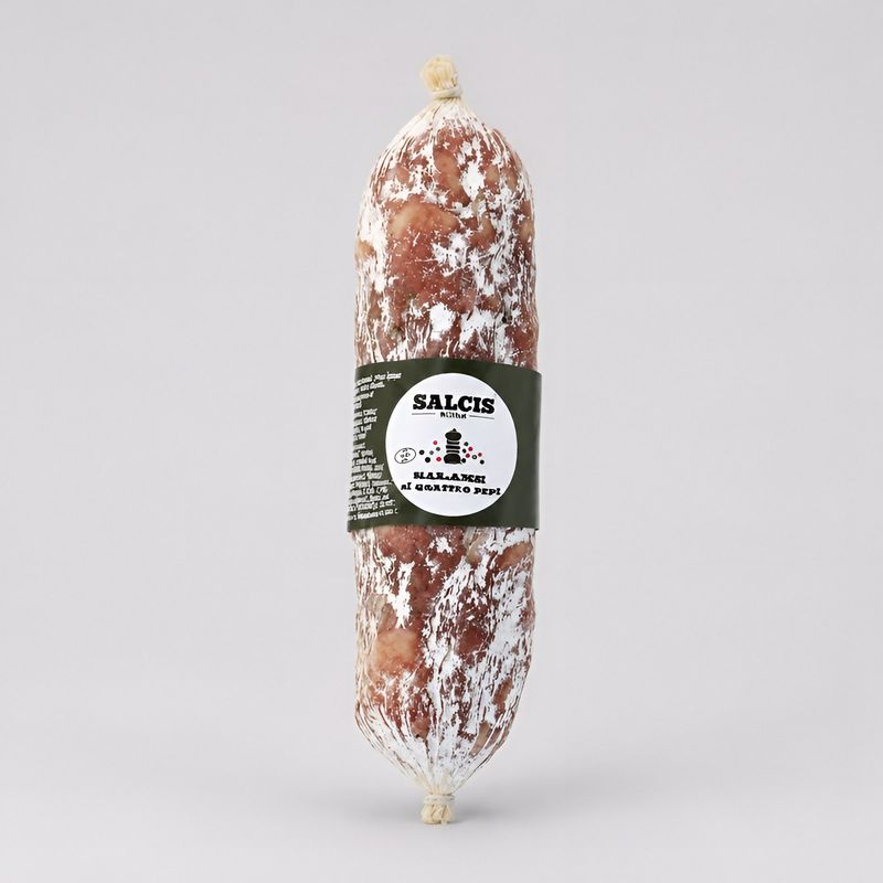 Salamino ai Quattro Pepi Mignon ca 180- 200g, Salcis