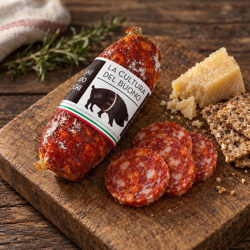 Salametto Piperonita180g, Edizioni Franchi