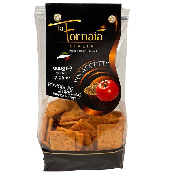 Hovedbilde La Fornaia Tomat og Oregano 200g