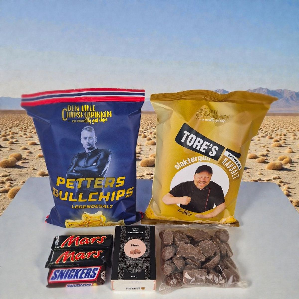 Den ultimate snackspakken til helgekosen! 🍿🍫