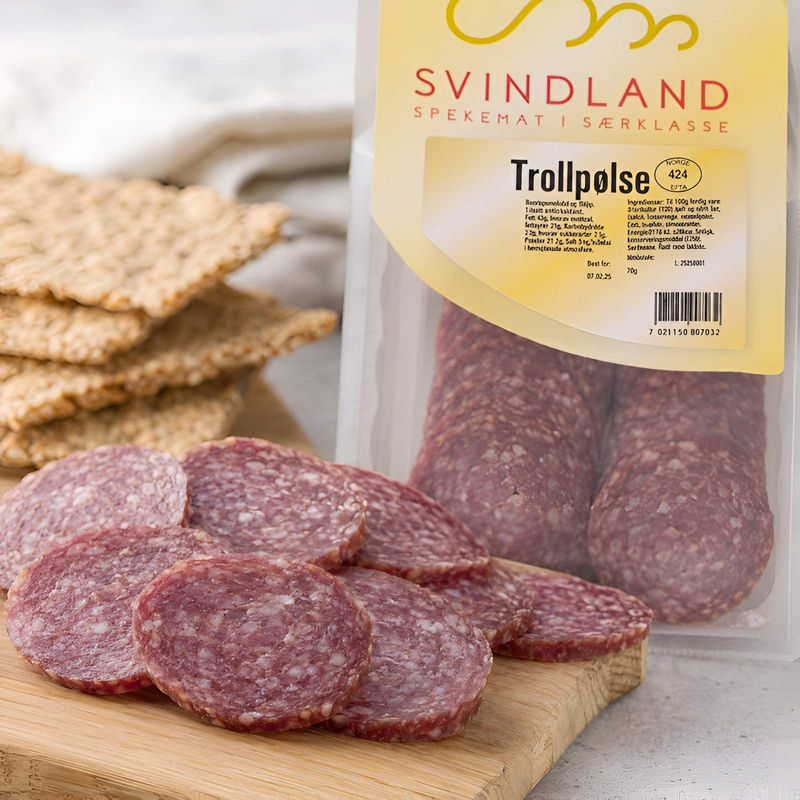Trollpølse 70g Svindland