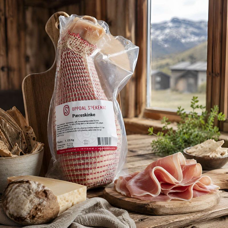 Pæreskinke Ca 1,1 kg Oppdal