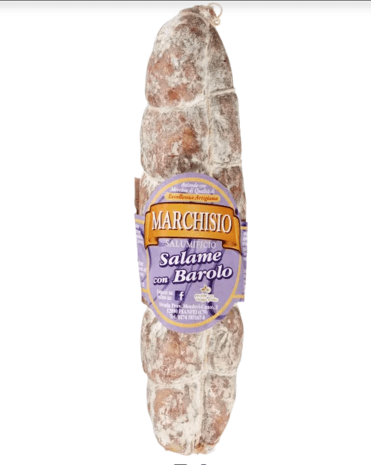Hovedbilde Marchisio salami med Barolo vin ca 300 g